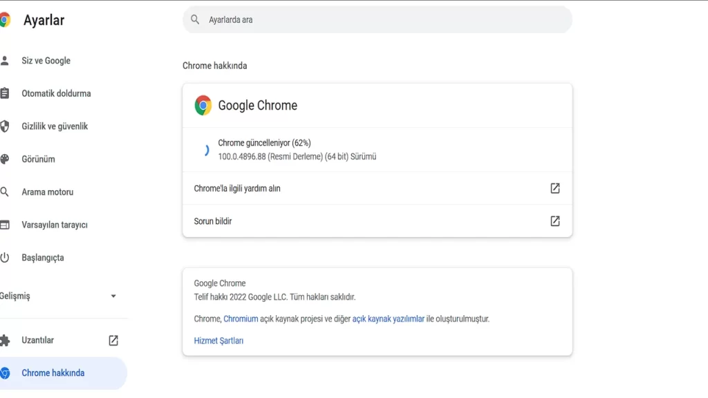Google Chrome için Acil Durum Güncellemesi Yayınladı 1