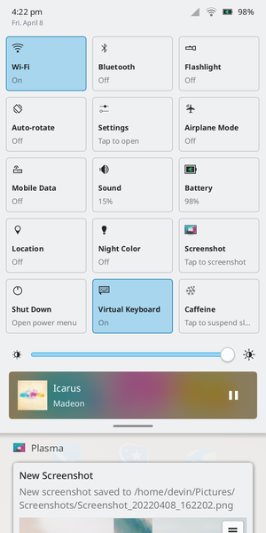 KDE Plazma Mobil 22.04 Mobil Platformlar İçin Yayınlandı 3